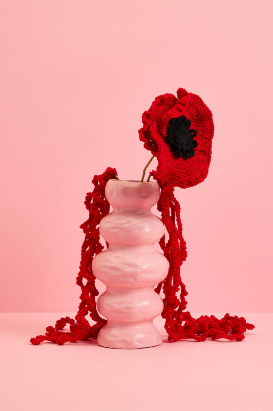 Red & Black Poppy